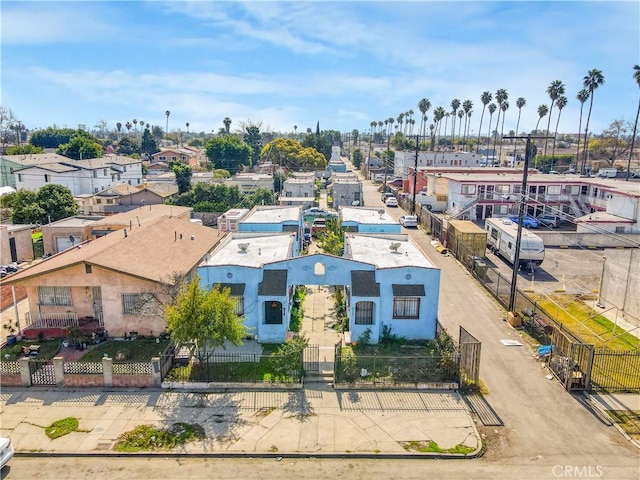 bird's eye view featuring a residential view