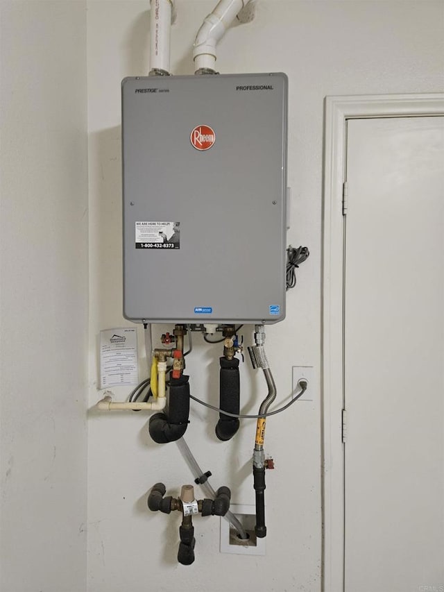 utilities with water heater