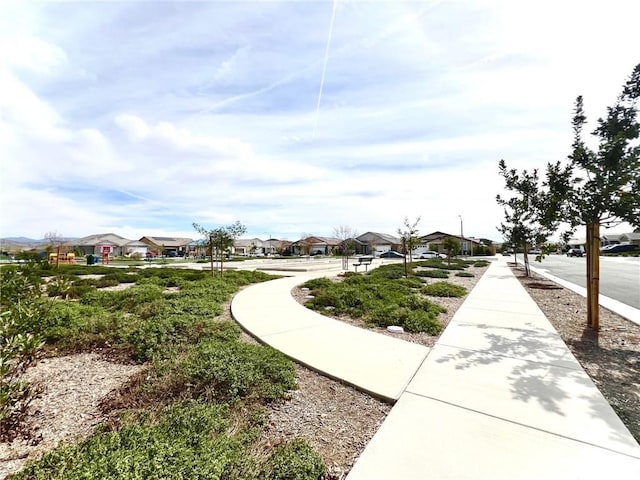 view of property's community featuring a residential view