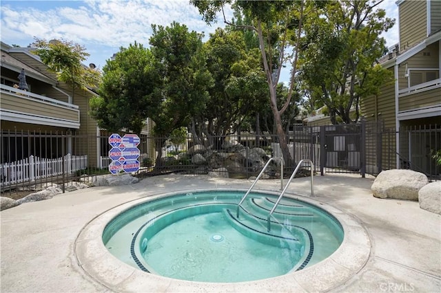 3690 S Bear St Unit 5, Santa Ana, CA 92704 - view of pool featuring fence