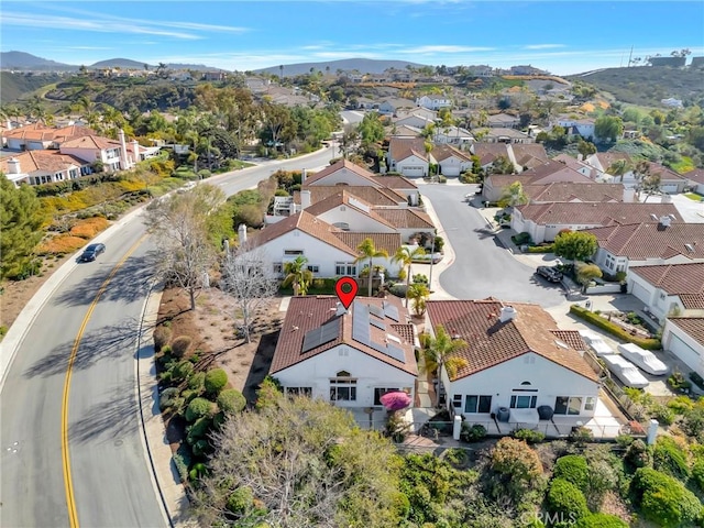 1268 Via, San Jacinto, San Marcos, CA 92078 - aerial view of residential area featuring mountains