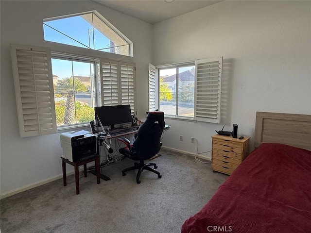 1268 Via, San Jacinto, San Marcos, CA 92078 - carpeted office space with baseboards