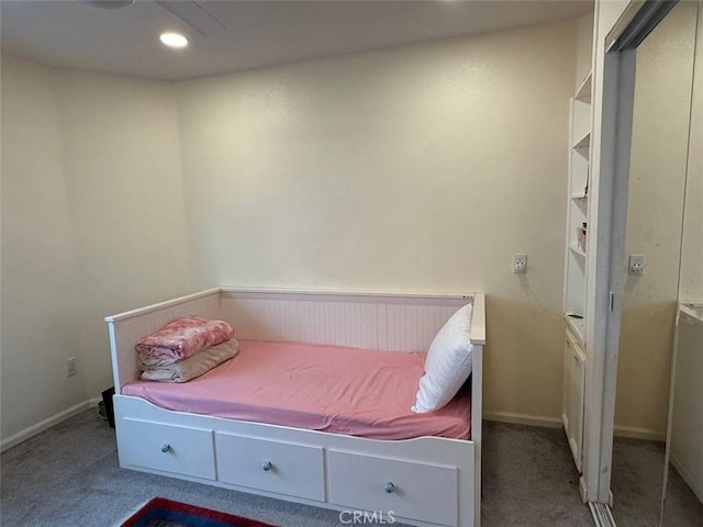 1268 Via, San Jacinto, San Marcos, CA 92078 - carpeted bedroom with recessed lighting