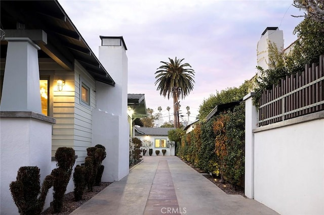 view of property exterior featuring stucco siding