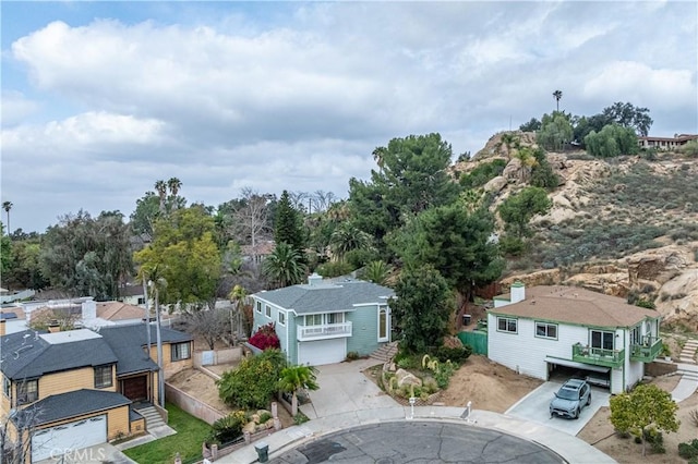 3269 Highcliff Rd, Riverside, CA 92506 - aerial perspective of suburban area