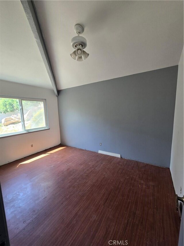 3269 Highcliff Rd, Riverside, CA 92506 - empty room featuring a ceiling fan and wood finished floors
