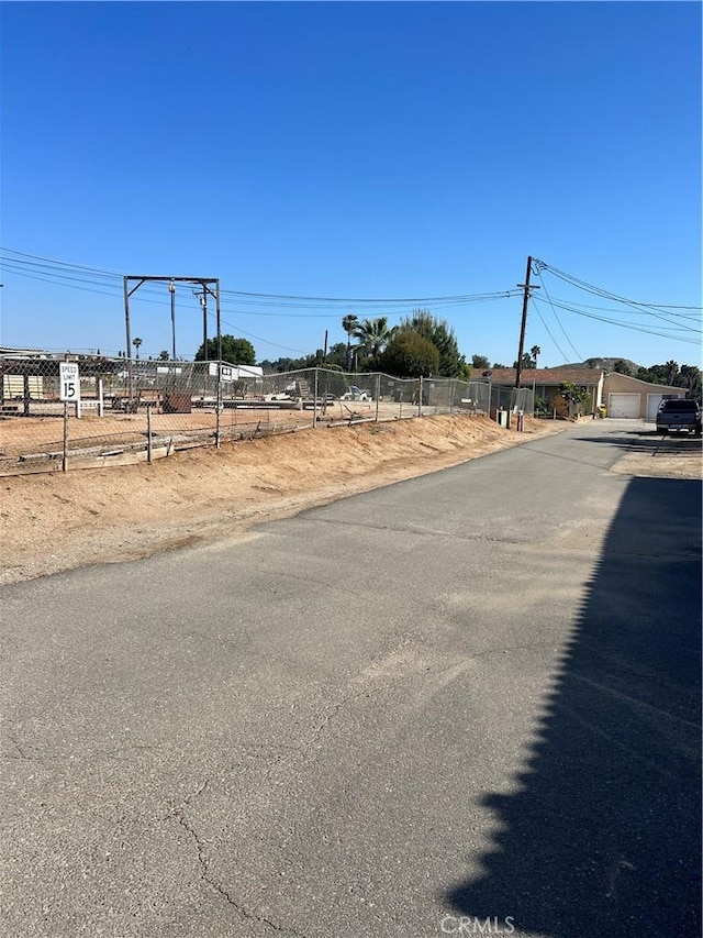 view of street