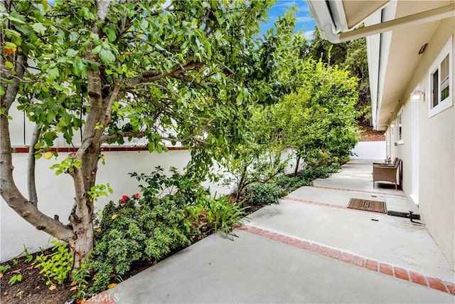 view of patio / terrace with fence