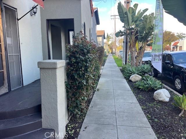 exterior space featuring stucco siding