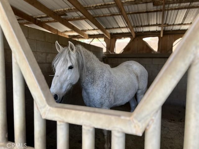 view of stable