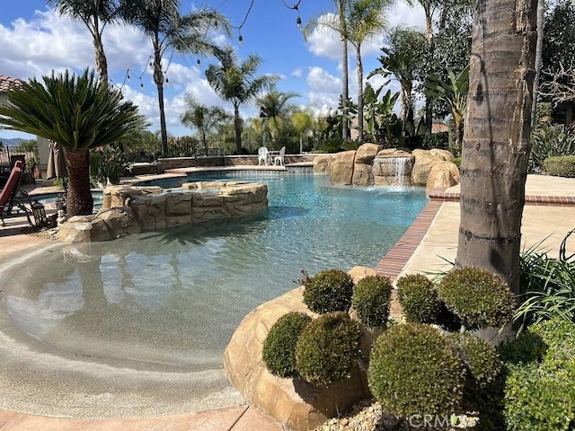 view of community pool