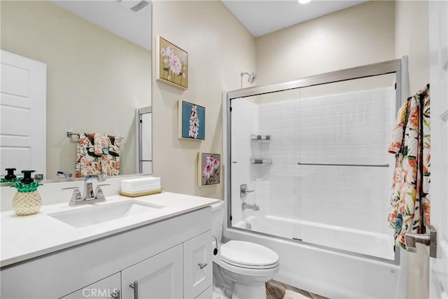 7082 Mallow Dr Unit 4, Fontana, CA 92336 - full bath featuring vanity, bathtub / shower combination, and toilet