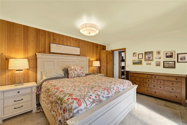 24891 Tehama Vina, Los Molinos, CA 96055 - bedroom with wooden walls