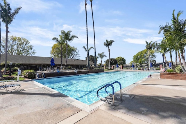 community pool featuring a patio