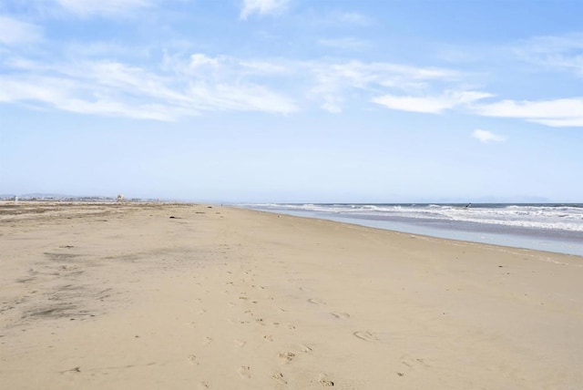 water view featuring a view of the beach