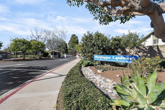 view of road featuring curbs and sidewalks