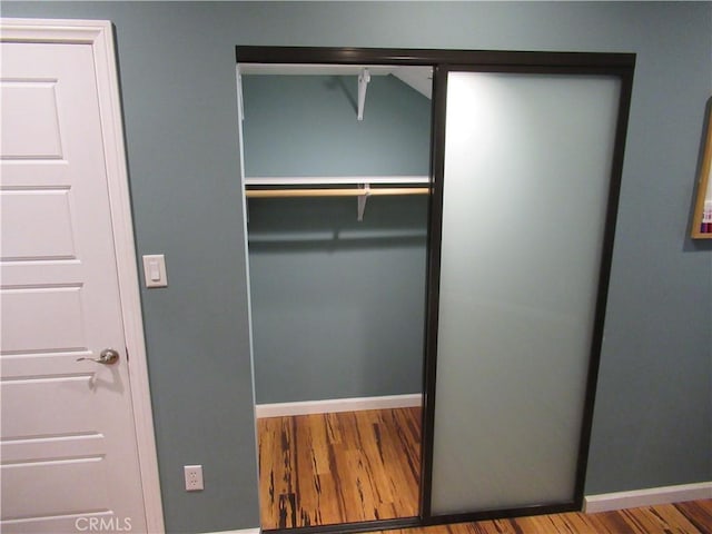 view of closet