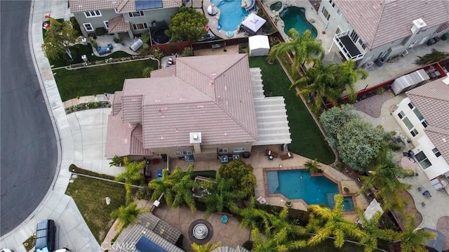 aerial view