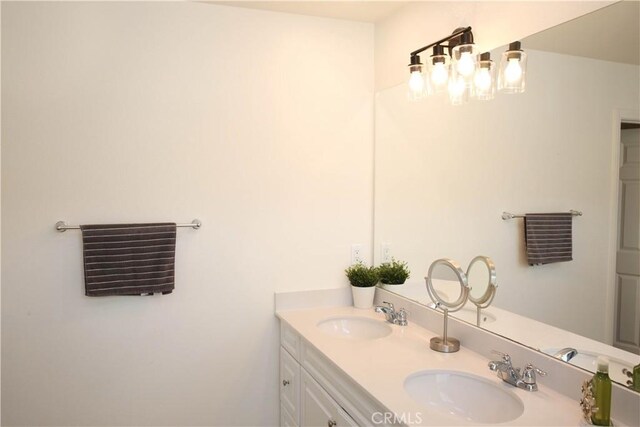 27464 Honeydew Ct, Saugus, CA 91350 - bathroom featuring double vanity