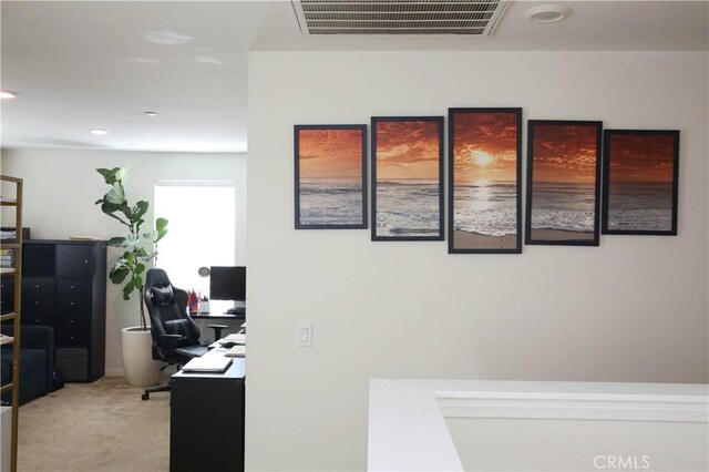 27464 Honeydew Ct, Saugus, CA 91350 - office with carpet flooring and recessed lighting
