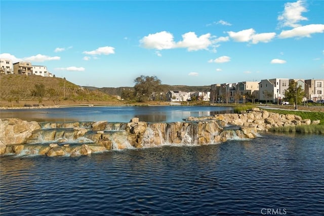 water view with a residential view