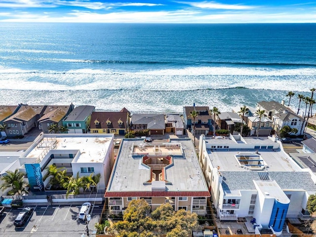 1118 S Pacific St Unit B, Oceanside, CA 92054 - aerial view of residential area featuring expansive beach