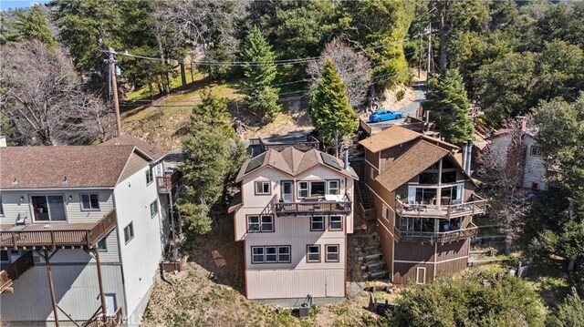 820 Arbula Dr, Crestline, CA 92325 - bird's eye view