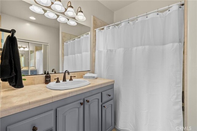 820 Arbula Dr, Crestline, CA 92325 - full bathroom with vanity