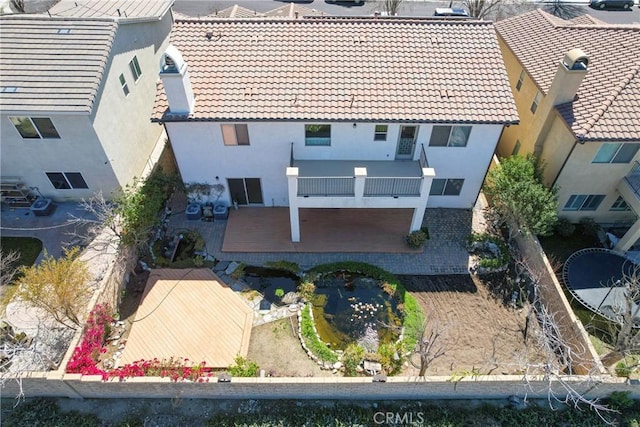 aerial view