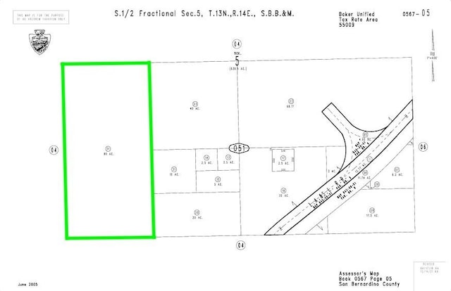 0 Cima Rd, Cima CA, 92323 land for sale