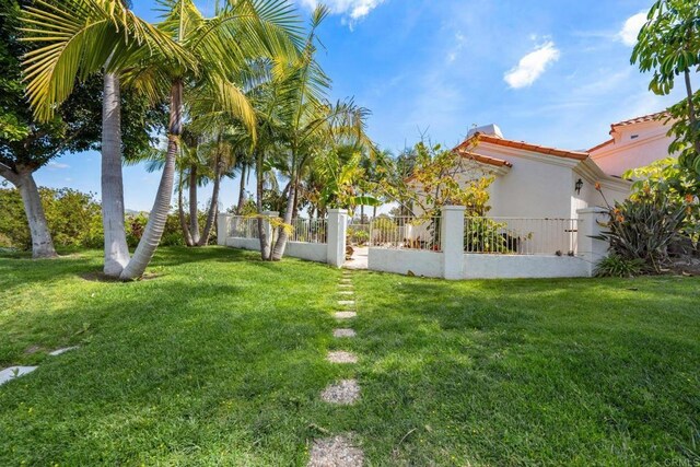 1367 Corona, Bonita, CA 91902 - view of fenced yard