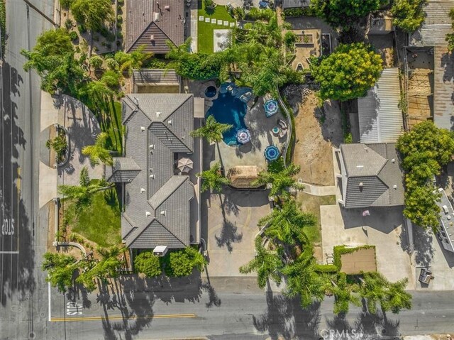 drone / aerial view