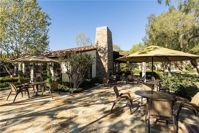 view of patio / terrace with outdoor dining space