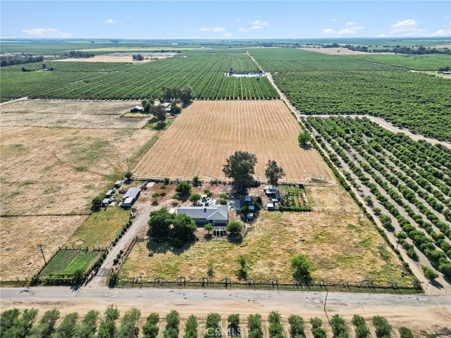 bird's eye view featuring a rural view