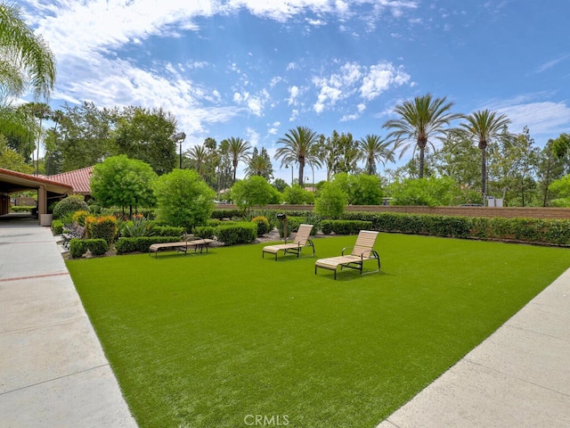 27740 Via Sarasate, Mission Viejo, CA 92692 - view of property's community featuring a yard
