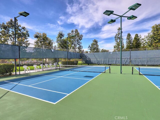 27740 Via Sarasate, Mission Viejo, CA 92692 - view of tennis court featuring community basketball court