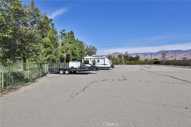 1230 Cantania Dr, Redlands, CA 92374 - view of asphalt road with a mountain view