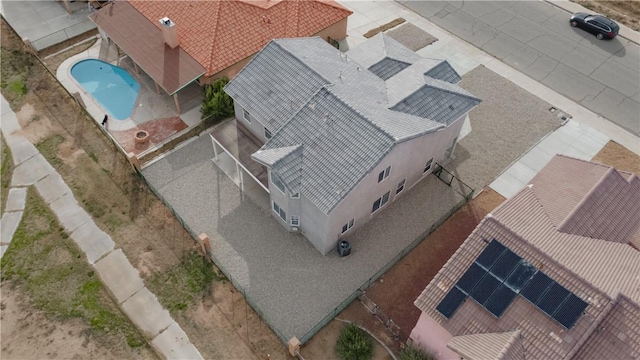 drone / aerial view