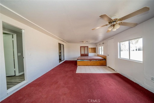 unfurnished bedroom featuring carpet floors