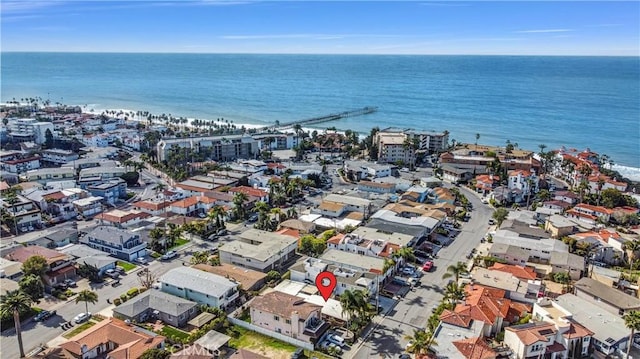 309 W Avenida Palizada, San Clemente, CA 92672 - drone / aerial view featuring a water view