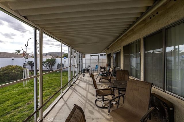 26131 Chambers Ave, Menifee, CA 92586 - view of patio / terrace with a water view