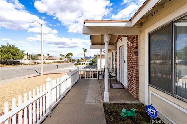 26131 Chambers Ave, Menifee, CA 92586 - view of patio with a porch