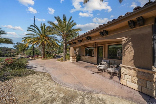 4065 Via Palo Verde Lago, Alpine, CA 91901 - view of patio