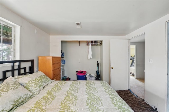 30919 Valley Oak Dr, Running Springs, CA 92382 - bedroom featuring a closet and carpet flooring