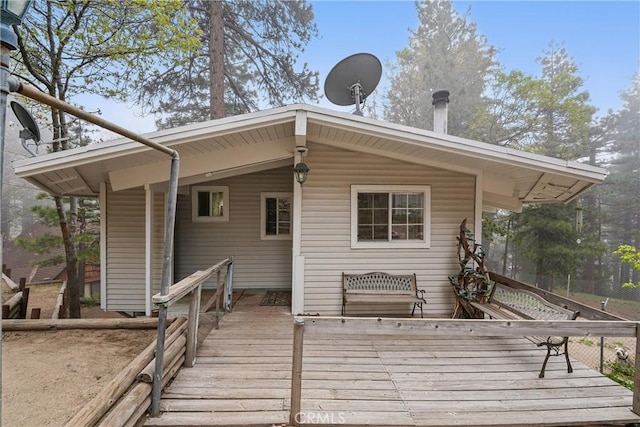 30919 Valley Oak Dr, Running Springs, CA 92382 - view of deck