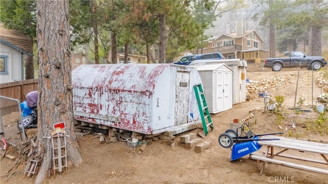 30919 Valley Oak Dr, Running Springs, CA 92382 - view of shed
