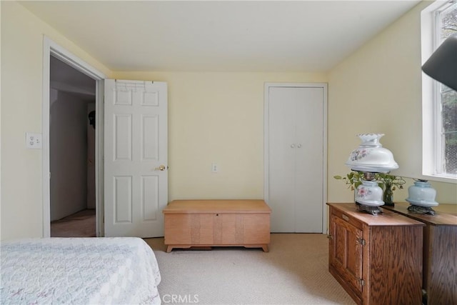30919 Valley Oak Dr, Running Springs, CA 92382 - bedroom with light colored carpet and multiple windows