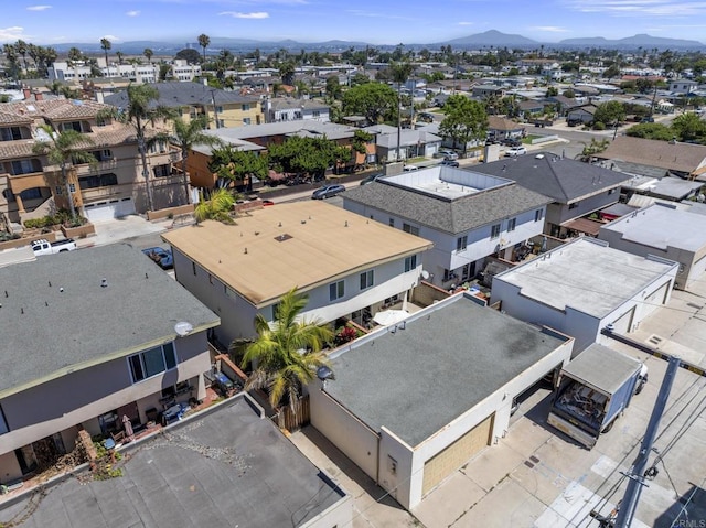 255 Daisy, Imperial Beach, CA 91932 - drone / aerial view with a mountain view and a residential view