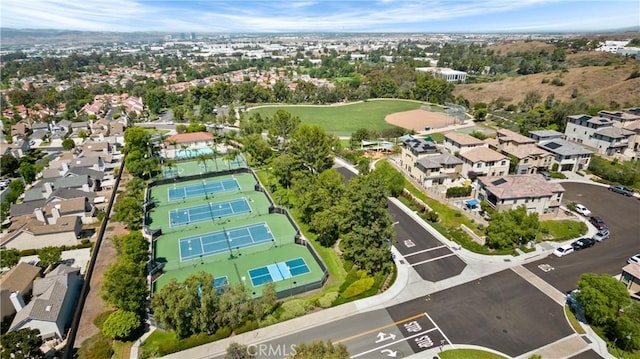 bird's eye view featuring a residential view