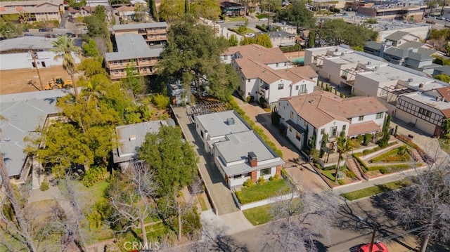 birds eye view of property featuring a residential view